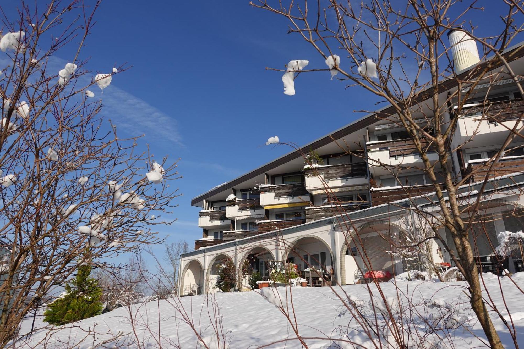 Relax-Red Mit Pool Und Sauna Scheidegg Exterior foto